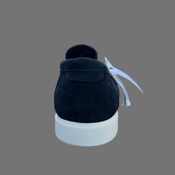 New Zara Men\'s Navy Blue Real Suede Leather Casual Loafers Shoes Size US 7 main image 4